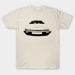 Triumph TR7 British classic car monoblock black T-Shirt